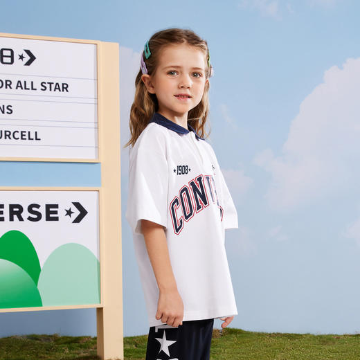CONVERSE 夏 大童小童 POLO CNVN-PL-D826 商品图1