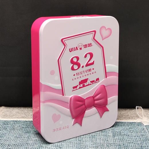 悠哈特浓牛奶铁罐45g 商品图1
