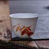 凡卉斋丨手绘竹影杯 骨瓷 茶杯 品茗杯 手绘 55ml 单杯 商品缩略图1