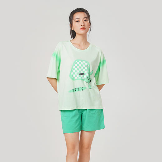 都市丽人天丝棉薄短袖家居服睡衣LH30A4 商品图0