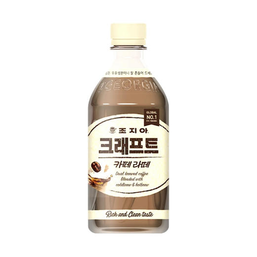 乔治亚 甜浓拿铁饮料470ml【中】 商品图0
