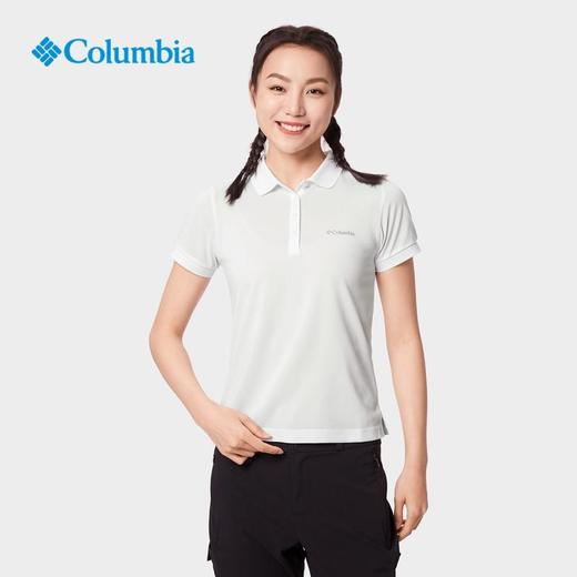 哥伦比亚女式经典款净色POLO短袖AR1470 商品图0