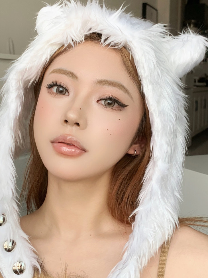 BOLLYCON美瞳 年抛隐形眼镜 泪光浅驼14.2mm 1副/2片 左右可不同度数-VVCON美瞳商城20