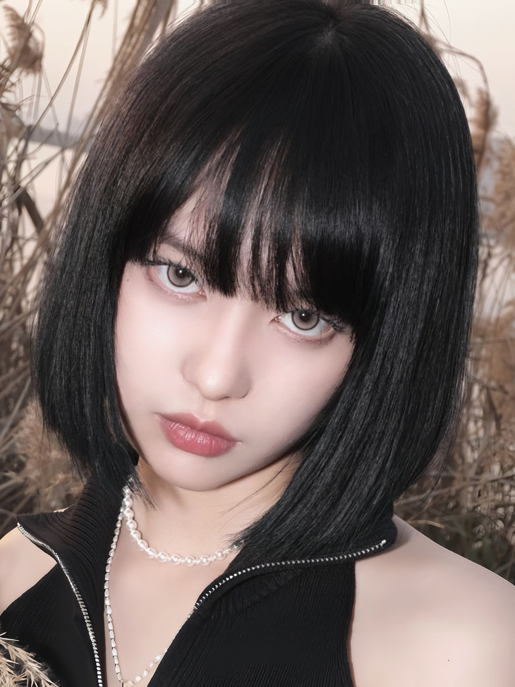 BOLLYCON美瞳 年抛隐形眼镜 泪光浅驼14.2mm 1副/2片 左右可不同度数-VVCON美瞳商城14