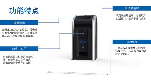 Minibay itrack 室内模拟 小白球高尔夫模拟器设备 高尔夫击球数据 商品图4