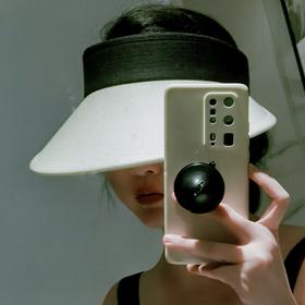 [屁侠推荐] CMS 颗里 小香风防晒帽 防紫外线太阳帽 空顶时尚遮阳帽 多色可选