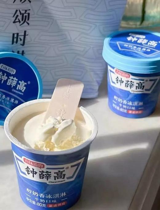 钟薛高山河杯醇奶香牛奶雪糕80g 商品图1