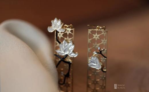 又见玉兰｜胸针耳环套系 商品图4