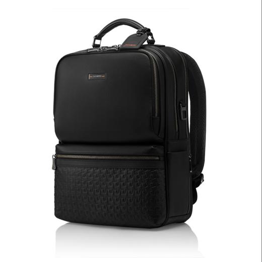 新秀丽LEGENDA高端压纹牛皮革商务双肩包NQ8*005 商品图1