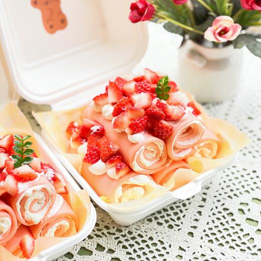 草莓迷你毛巾卷 商品图0