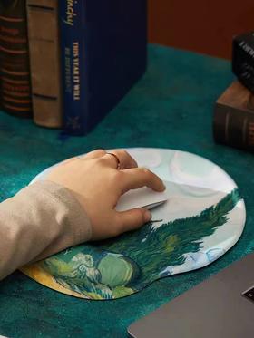 英国国家美术馆 大师系列硅胶护腕鼠标垫#此商品参加第十一届北京惠民文化消费季