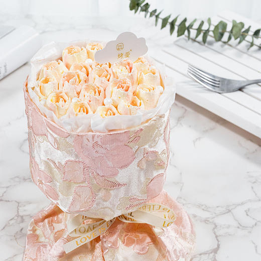 烤爱·生日蛋糕系列·花束蛋糕·动物奶油·粉色蓝色聚会生日节日【仅限深圳同城配送】 商品图3