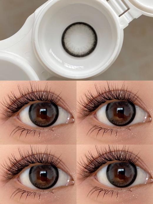 kaylens日抛 柔水玉灰 14.2mm  一盒10片 非离子 日抛无售后！！【1盒1个度数 不同度数拍2盒】 商品图5