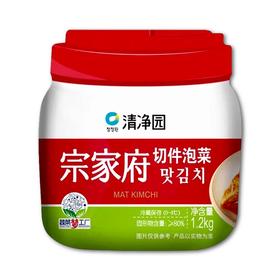 宗家府 切件泡菜桶装1.2kg