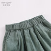 马克珍妮夏装新款 男女童宽松透气亚麻九分裤 儿童裤子230939 商品缩略图4