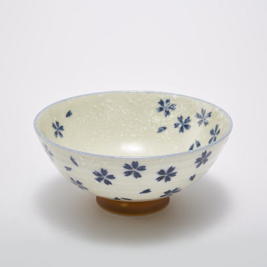 日本制 漫天樱美浓烧 蓝色 大饭碗/特大饭碗 商品图6