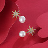 子佩集S925银珍珠耳钉【EM2039-XF】镀金2303 商品缩略图1