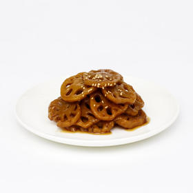 韩国料理 卤莲藕300g 밥찬 간장연근조림300g