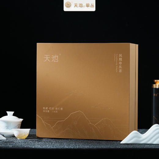 天池单丛1392甄藏杏仁香锯朵仔凤凰单丛茶乌岽山116克 商品图0