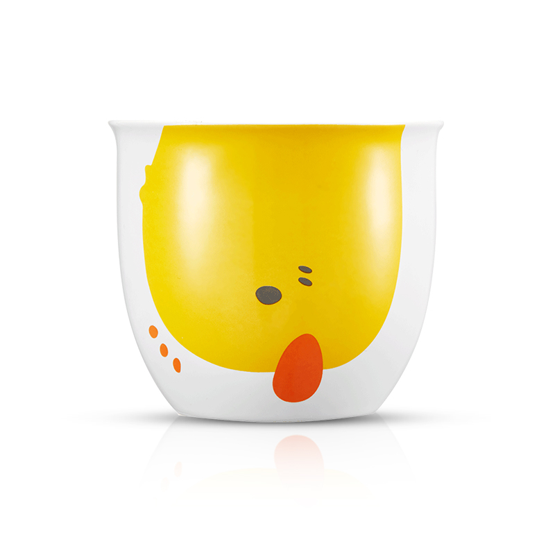 共禾京品X发鸭系列 黄色小鸭联名款设计 陶瓷马克杯 500ml