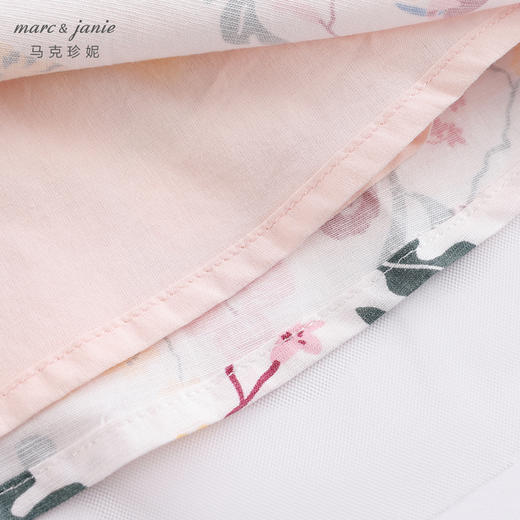 【新中式】马克珍妮夏装新款 女童旗袍领短袖套装230933 商品图4