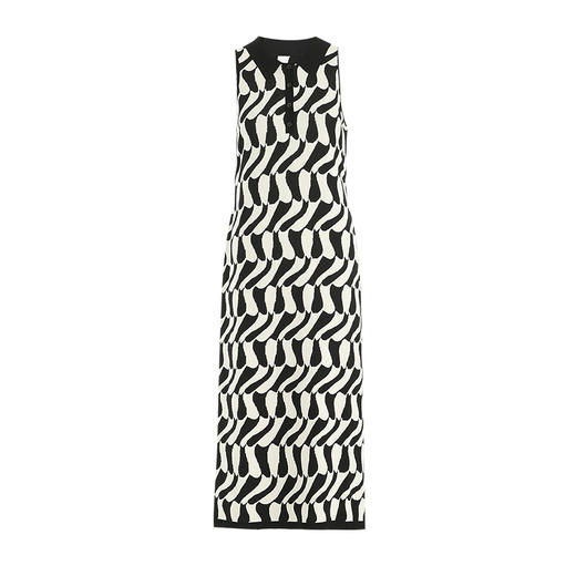 VIMAGE纬漫纪夏季新款收腰显瘦显高针织长款无袖连衣裙V1901523 商品图6