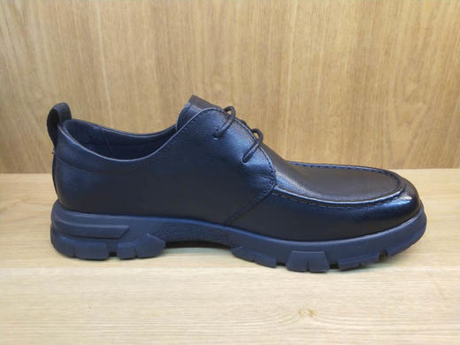 2021新款春季潮流男鞋11159102豪行牛皮时尚休闲单鞋英伦系带皮鞋 商品图2