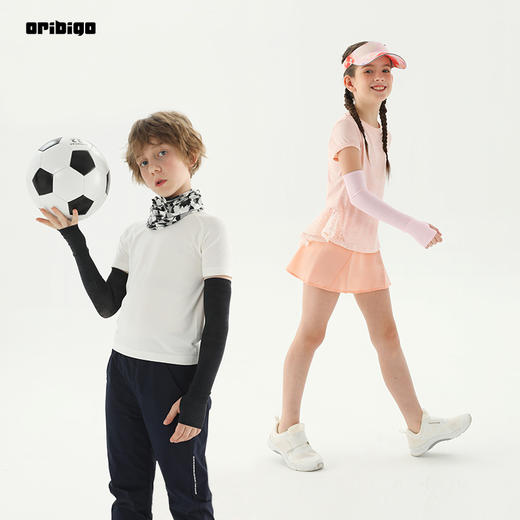 【积分兑换】17元+200积分【清仓款】oribigo 运动凉感冰袖防晒无缝冰袖 商品图4