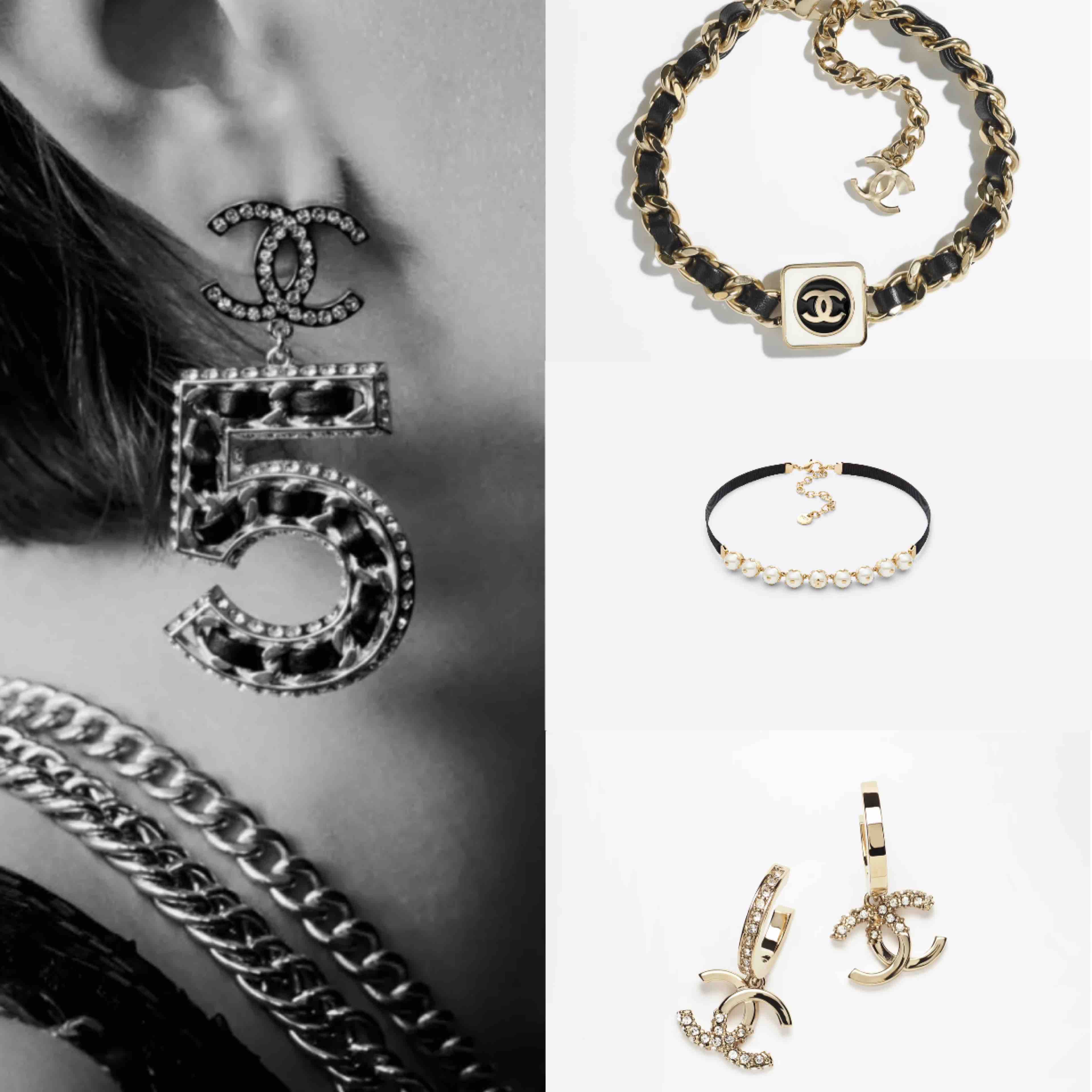 秀场海报款 23春夏新季耳钉胸针短项链等 珠雕玉琢瑰丽非凡 柜标出品免代