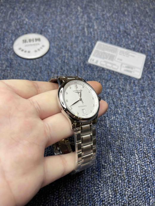 浪琴名匠系列6点历钻面 男士机械腕表 搭载改L888.2全自动机械机芯 商品图2