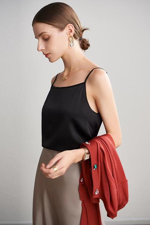 【盏娜】桑蚕丝吊带 内搭外穿都适宜 商品图8