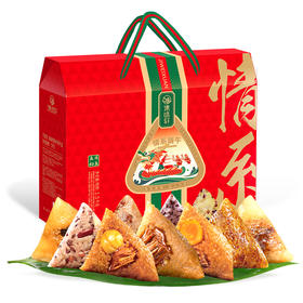 【端午】情系端午粽子礼盒1500g |集味轩