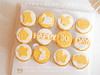 「宝宝宴·满月周岁·黄色系主题cupcake·12个装/盒」翻糖巧克力·北海道配方有内馅·100%动物奶油（提前3天预订） 商品缩略图6