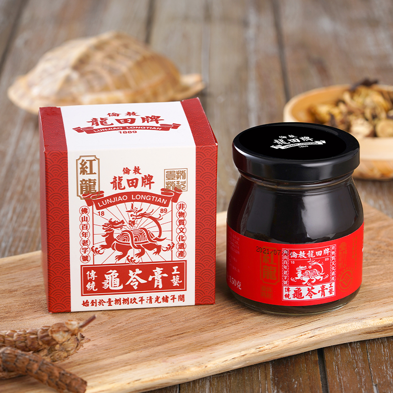 广东佛山非遗 龟苓膏 中华老字号 150g/瓶