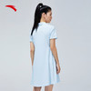【M/L/XL断码】安踏运动半身裙女士裙子2023年夏季收腰短袖Polo领连衣裙162327206 商品缩略图3
