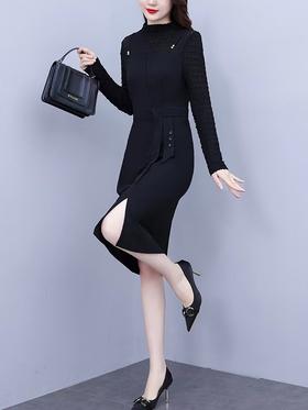 80640311 05311906 月亮女神039款假两件连衣裙