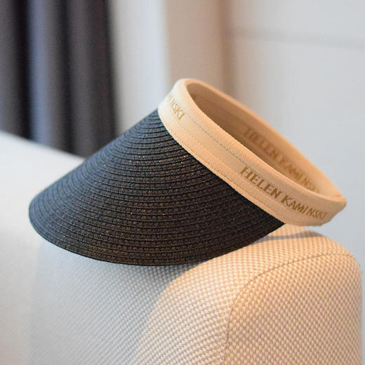 夏季新款，遮阳帽子女夏季空顶沙滩出游编帽太阳帽DX-M2195 商品图6