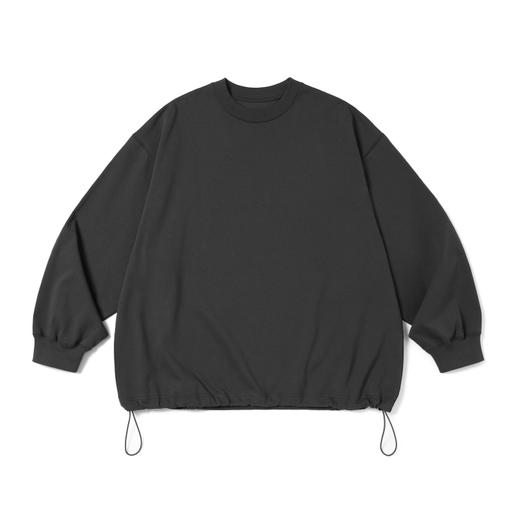 PRIMEE Balloon L/S T-Shirt 下摆抽绳廓形长袖圆领T恤 商品图0