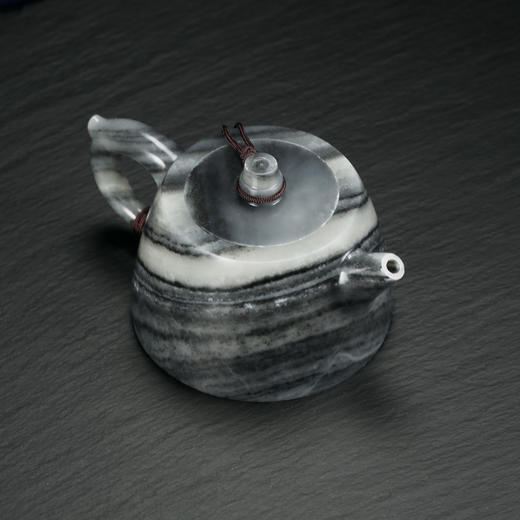 和田玉（青花）玉壶--汉铎壶（宋鸣放6627）158.12g 商品图4