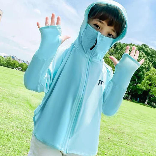 【亲子款兔子防晒衣】夏季轻薄防晒衫防晒衣女长款骑行冰丝薄款宝宝防晒衣 商品图4