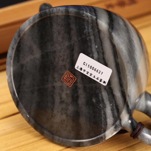 和田玉（青花）玉壶--汉铎壶（宋鸣放6627）158.12g 商品图7