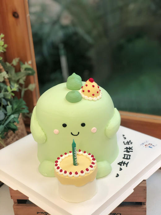 异形恐龙奶油蛋糕 下单前请仔细阅读商品详情 商品图1