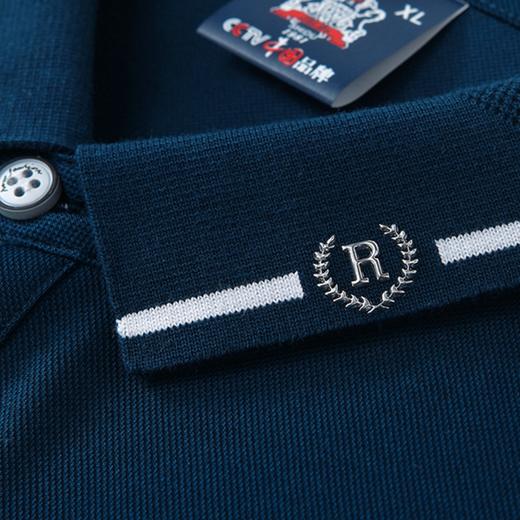 冰丝棉清爽透气时尚纯色翻领polo衫休闲上衣  ADN1689* 商品图6