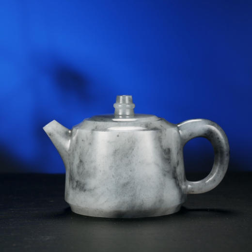 和田玉（青花）玉壶--汉铎壶（宋鸣放6624）141.48g 商品图1