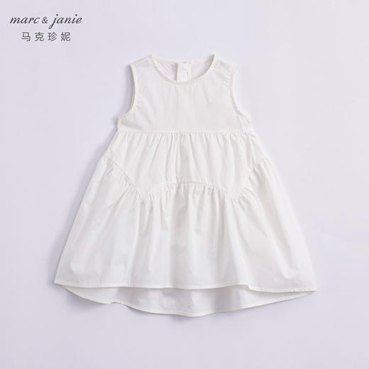 马克珍妮夏装新款 女童田园风纯棉背心连衣裙 儿童裙子231095 商品图1