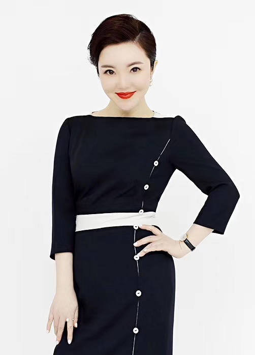 “利落博弈”-世界华裔小姐冠军—新璐同款连衣裙 优雅 女人味J9183463A 颈袖添香 商品图0