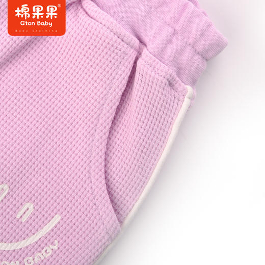 棉果果夏季新品女童女宝针织七分裤裤子M222201223236 商品图5