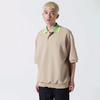 Fumito Ganryu Large polo shirt 拼接领廓形短袖POLO衫 翻领T恤 商品缩略图0