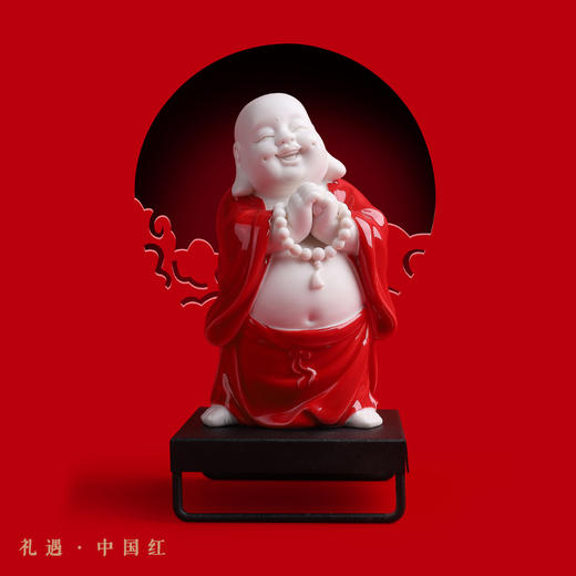 【采购专享】四喜临门-红 摆件套装 商品图1