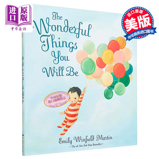 【中商原版】Emily Winfield Martin：你的美好未来 The Wonderful Things You Will Be 精品绘本 韵律启蒙 精装 3~7岁 英文原版 商品图0